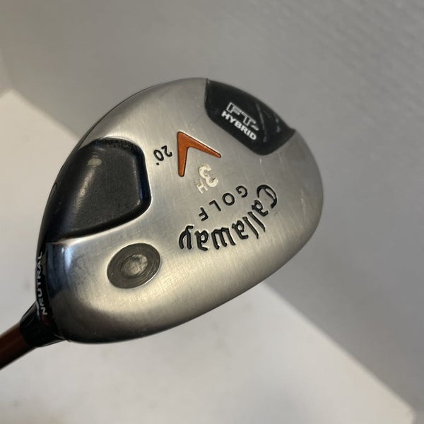 Used Callaway Ft Hybrid 3 Hybrid Ladies Flex Graphite Shaft Hybrid Clubs