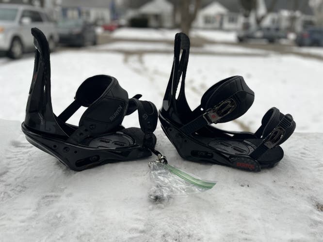 Used Burton Freestyle Bindings - with Leash
