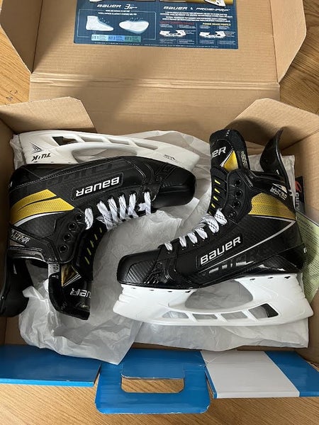 Brand New Senior Bauer Supreme Ultrasonic Hockey Skates Fit 1 Size 10.5