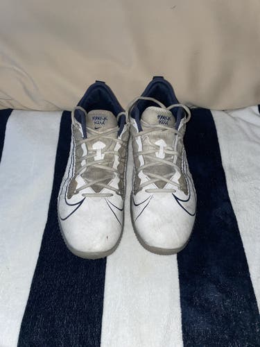 Blue Men's Turf Cleats Low Cut Alpha Huarache 7 Pro