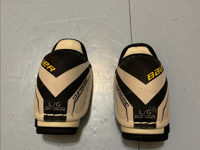 Elbow Pads Used Large Bauer Supreme 150