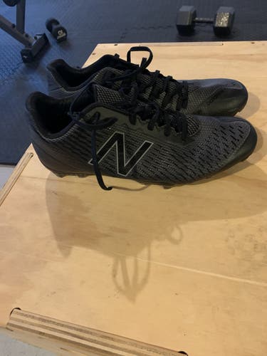 Black New Turf Cleats New Balance Burn X Mid