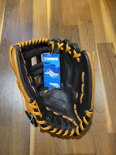 Brand NEW Baseball Glove Worth Right Hand Throw Outfield 12.5"