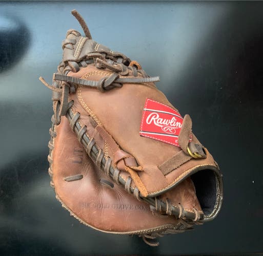 Used Left Hand Throw  Player Preferred Catcher's Glove