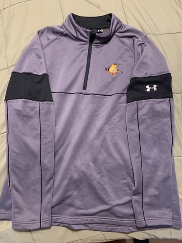 Gray Used XXL Under Armour Shirt Ferris State Hockey