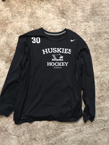 Michigan Tech Long Sleeve workout shirt