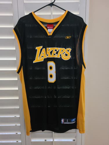 Black Jersey Men's Used Adult Large Reebok