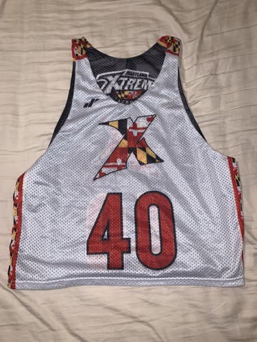 Maryland Xtreme Lacrosse Pinnie (L/XL) #40