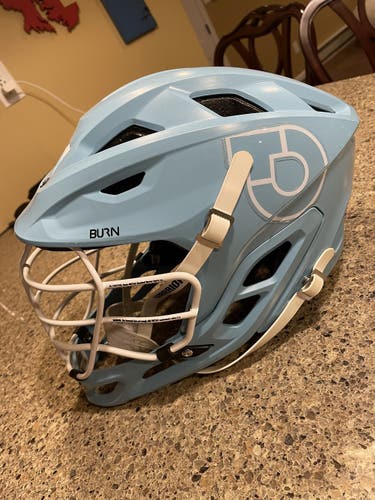 Used Warrior Burn Helmet Large Hill Academy Colors