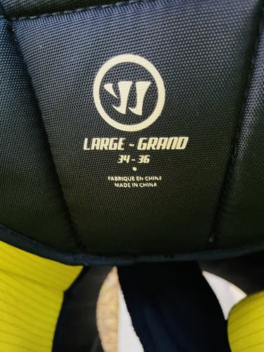 Blue Senior Large Warrior Pro Stock Franchise Hockey Pants