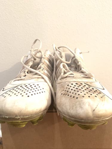 White Adult Turf Cleats Nike Huarache