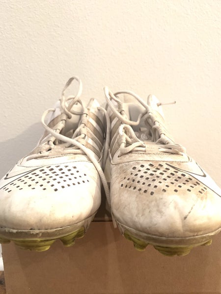 White Adult Turf Cleats Nike Huarache
