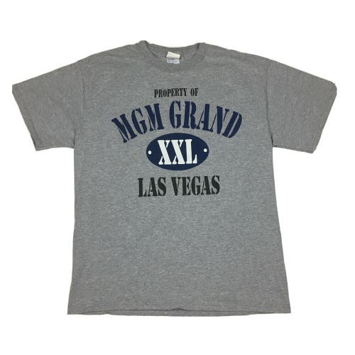 Vintage MGM Grand Las Vegas Nevada Casino and Resort Gray T-Shirt (L)