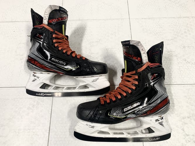 Used Bauer Wide Width Pro Stock Size 8.5 Vapor 2X Pro Hockey Skates