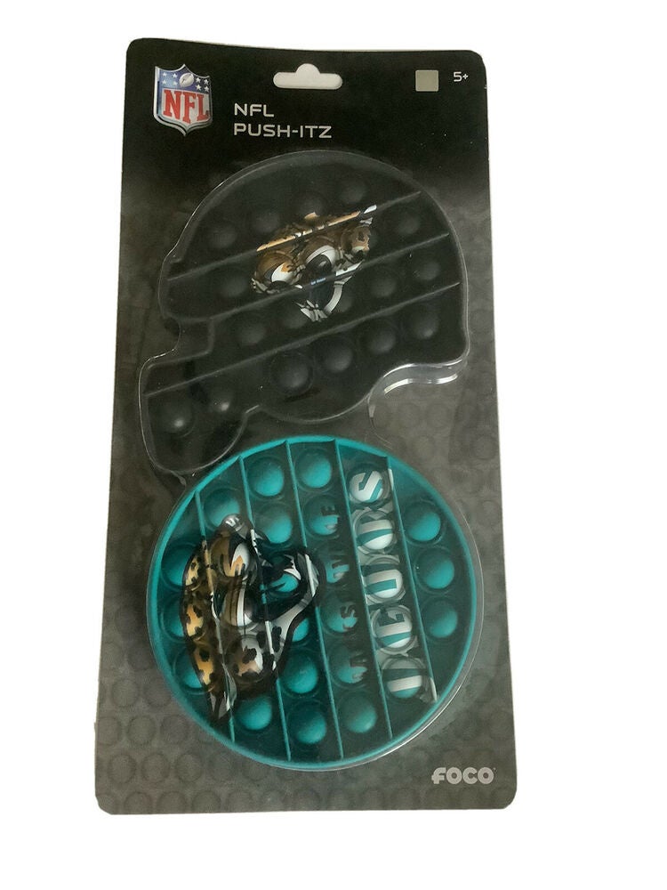 NFL 2 Pack Helmet & Circle Push-Itz Fidgets - Select Your Team!