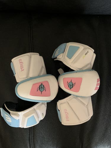 BRAND NEW 2021 CHROME ELBOW PADS