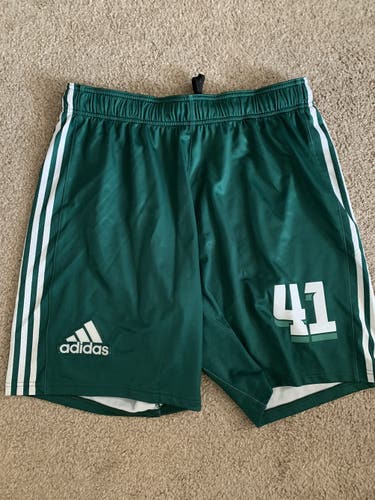 2021 GAME USED CHARLIE BERTRAND REDWOODS SHORTS