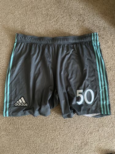 2021 SEAN SCONONE GAME WORN CHROME SHORTS