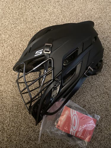 Black Cascade S with Black Chin & Grill
