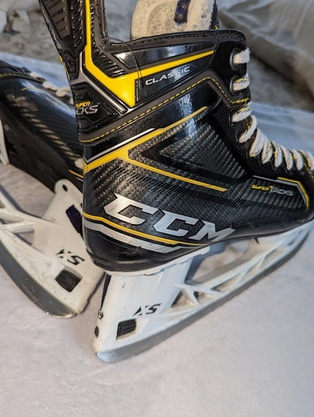 Hockey Skates Used CCM Tacks Classic Pro Regular Width Pro Stock Size 7
