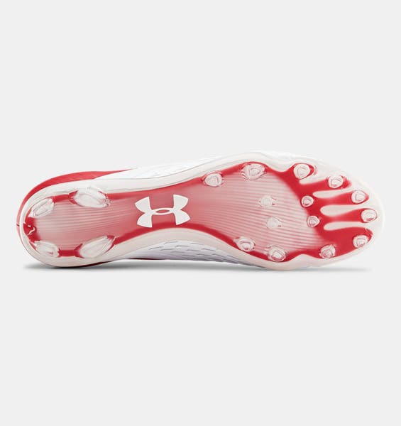 Under Armour Football Cleats Blur Lux Red White 3023190-600 Mens Size 14 NEW Under Armour Blur Lux MC Football Cleat Red/White Mens  main image 3