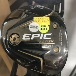 Callaway Epic Flash Star 18 Degree 5 Wood UST Mamiya ATTAS Light Flex