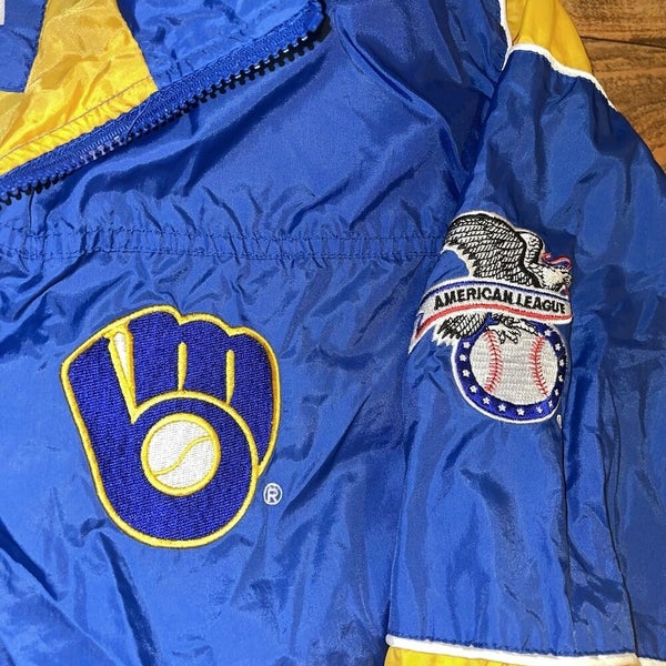 M/L(See Measurements) - Vintage Milwaukee Brewers Starter Jacket