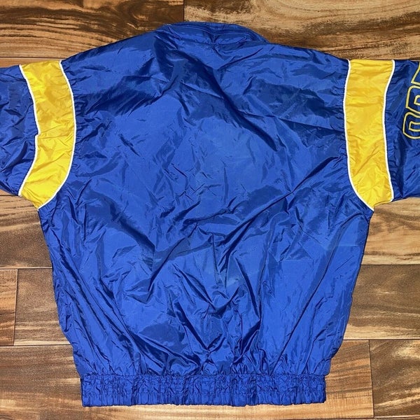 Milwaukee Brewers Vintage Style Starter 1/2 Zip Dugout Jacket size  Men's Large