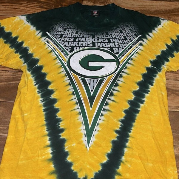 L - Vintage Green Bay Packers Tie Dye Shirt – Twisted Thrift