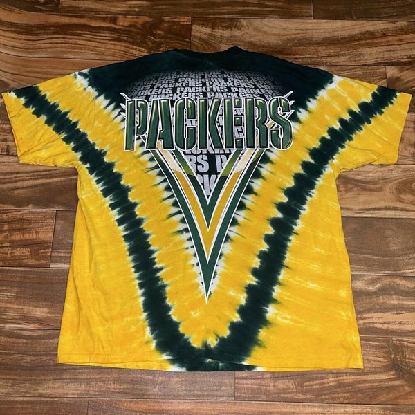 Cry Dye Green Bay Packers Tie Dye XL