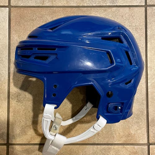 Pro Stock Colorado Avalanche Bauer Re-Akt 150 Pro VN Helmet Sz M
