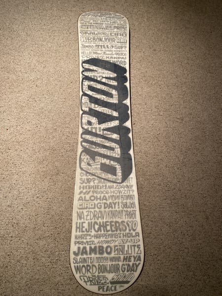 Burton Bullet Wide Park Snowboard (reverse camber / rocker