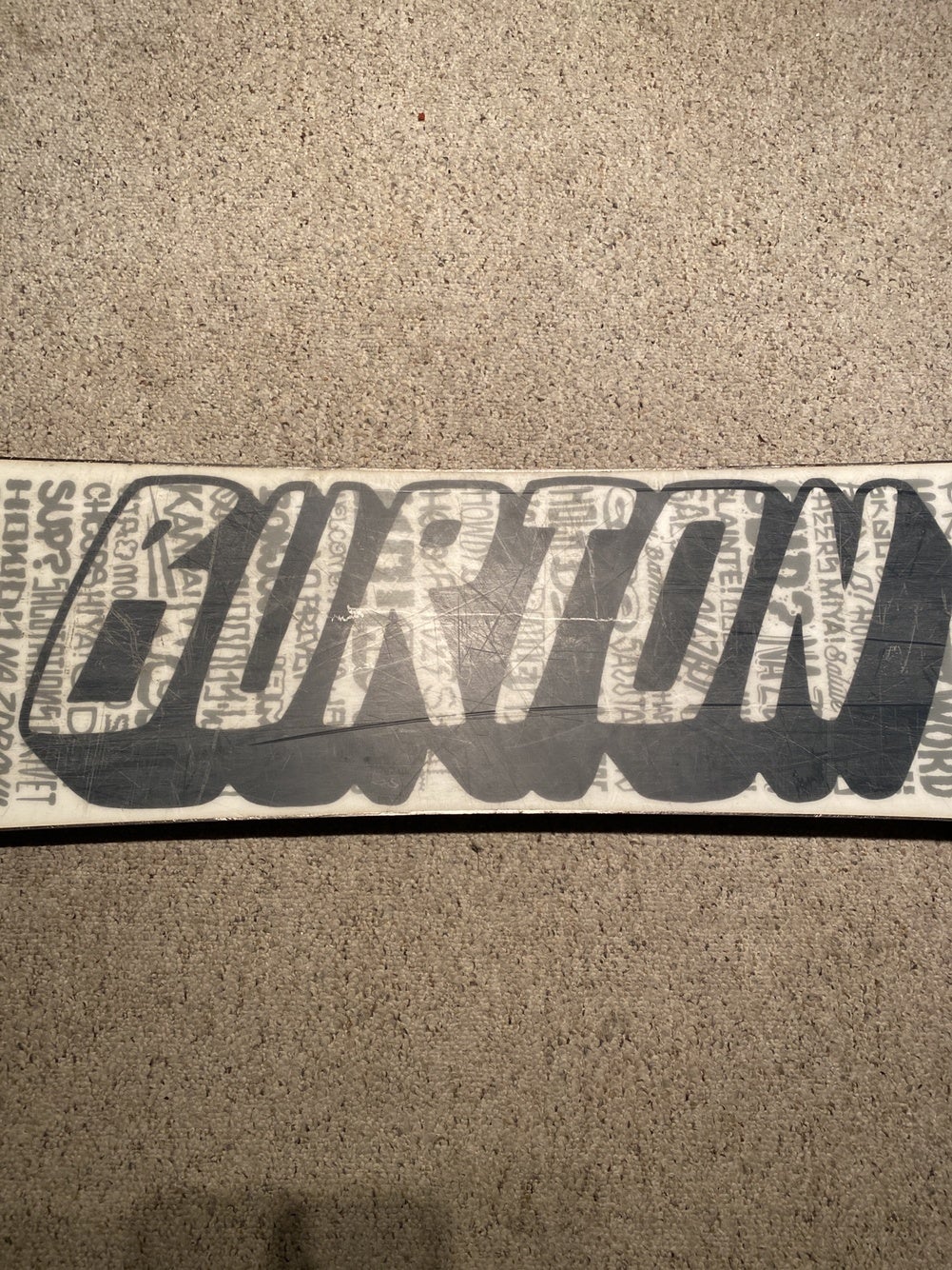 Burton Bullet Wide Park Snowboard reverse camber rocker