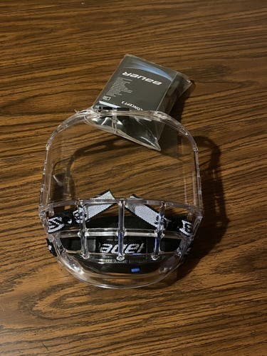 Bauer Hockey Concept 3 Full Shield Bubble Facemask Senior