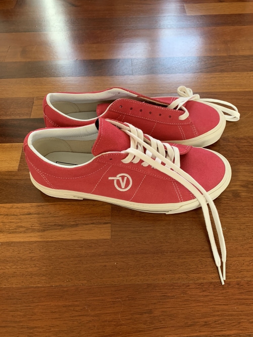 Vans Anaheim Factory Style Sid Suede Shoes Pink Brand New Never Worn Size 10