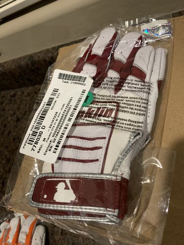 Batting Gloves New Mens Medium Franklin CFX PRO