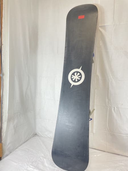 Used Original Sin Os.z Wide 157cm Snowboard Combo W Heelside