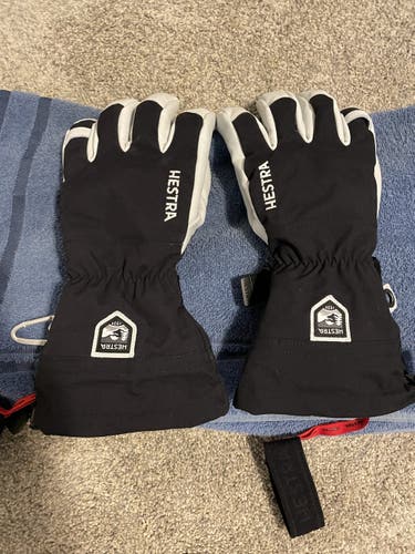 Hestra Army Leather Heli Gloves, 10, Black, NWOT