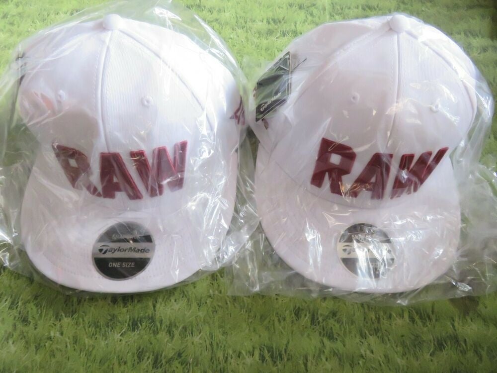 NEW * Taylormade RAW Snapback Cap Hat 