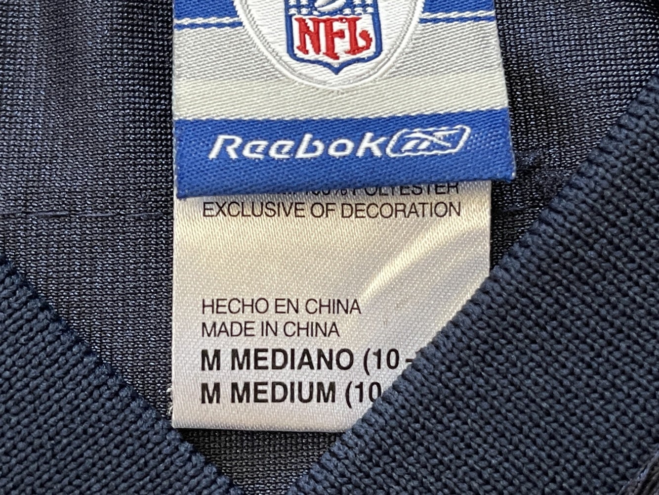 Chicago Bears Rex Grossman #8 REEBOK NFL Boys Size Medium Kids