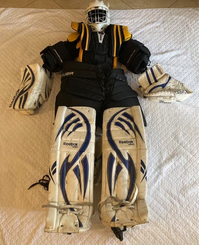 35" Regular Goalie Full Set