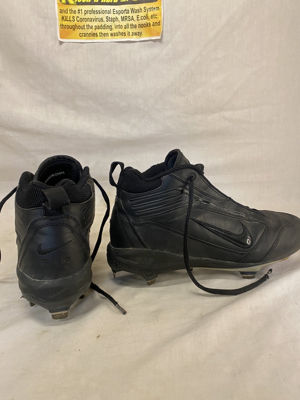 all black nike baseball cleats