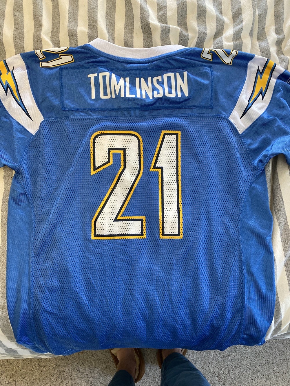 San Diego Chargers 2002-2004 LaDainian Tomlinson NFL Football Jersey ( –  Grail Snipes