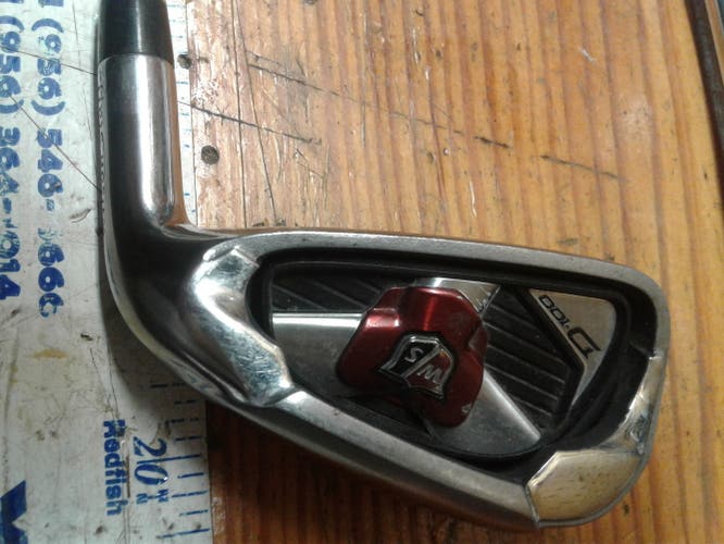 Wilson D100 Single 6 Iron Graphite Shaft R Flex