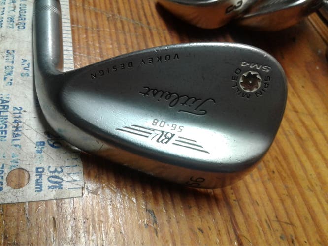 Titleist Vokey Spin Milled SM4 56.08 Sand Wedge RH - KBS Steel Shaft