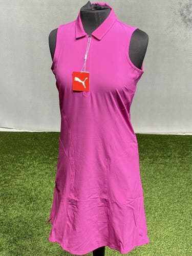 Puma 2022 Women's Cruise Golf Dress Festival Fuchsia Small S NWT #43235