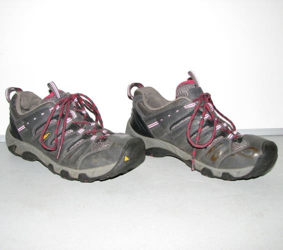 Keen Koven Women's Gray Athletic Low Hiking Trail Shoes ~ Size 10 Wide