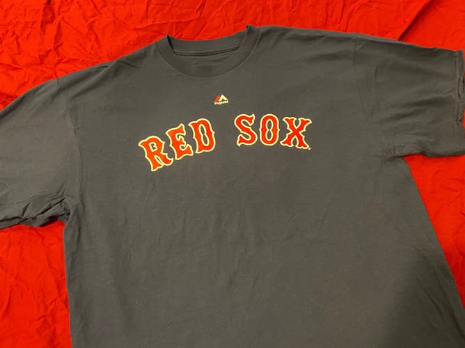 MLB Boston Red Sox Majestic Blue T-Shirt * NEW