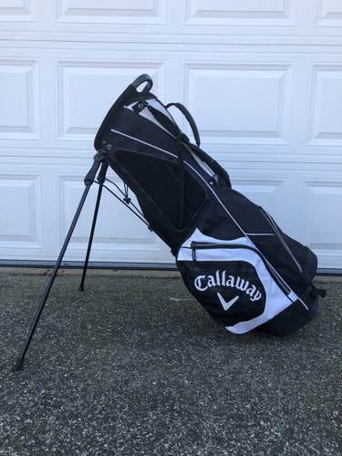 Callaway Standing Bag Black/White