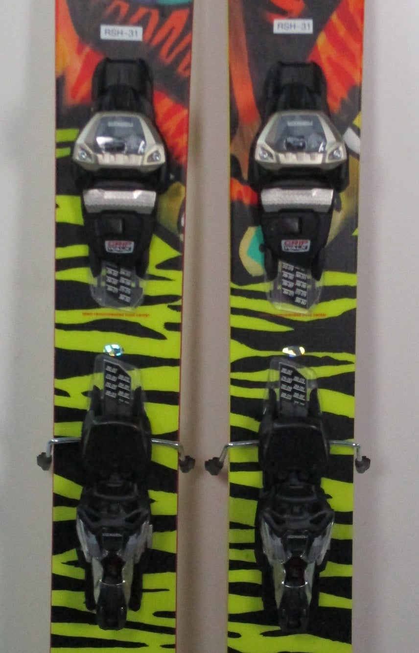 Skis Used Volkl Revolt 121 184cm Skis With Marker Griffon Bindings 